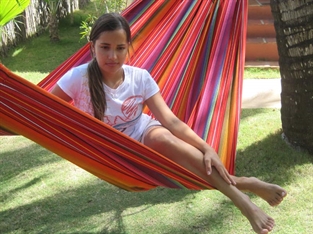 Hammock in durable fabric, Guatemala mix design FG542