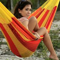 Hammock in summer colors