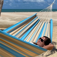 Outdoor Fabric Hammock PRO 1 persons - Pastel Colors Mv604