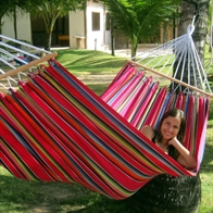 Mexico Pink hammock with 118 cm spreader bars