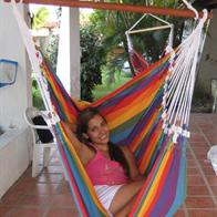 Hammock chair in 100% Quality cotton with the most beautiful colors.