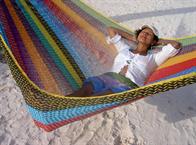 Hammock for relaxation and of course children want to play in the hammock